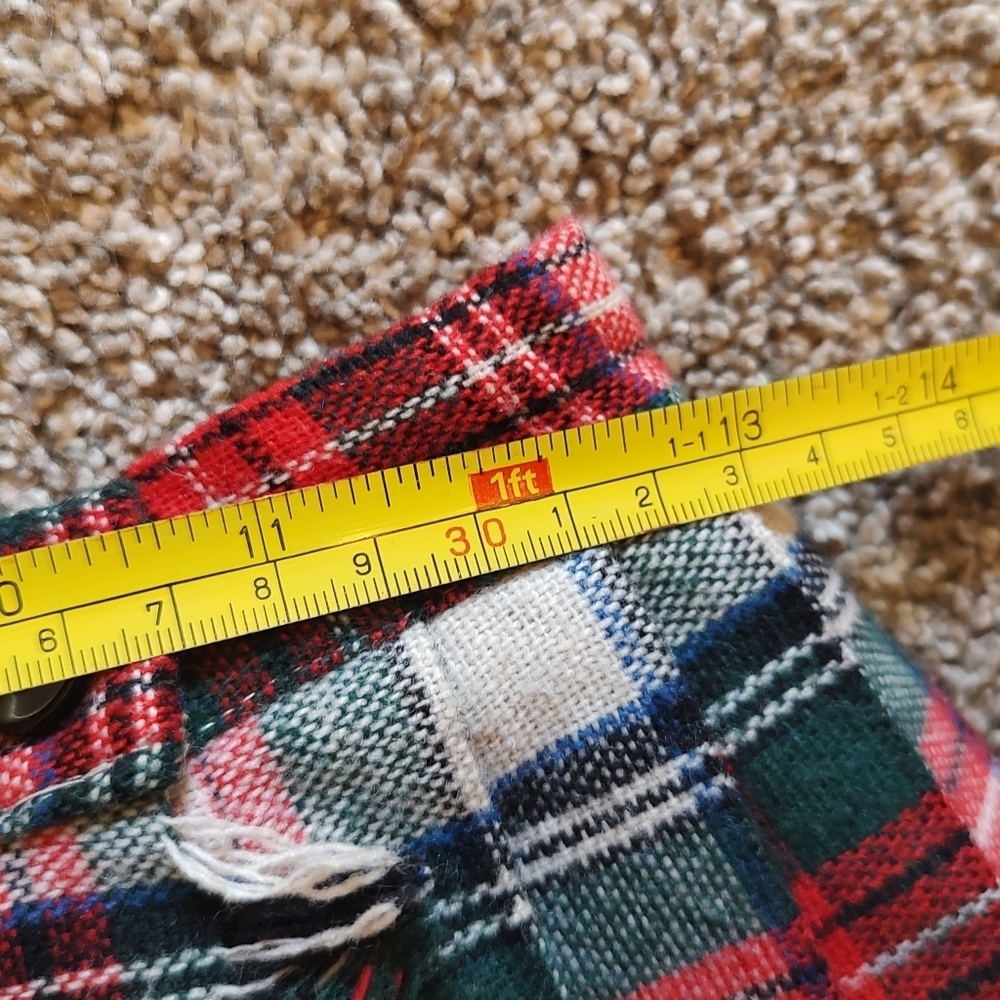 Vintage Rhapsody Scottish Pleated Tartan Pattern Skirt! - Picture 14 of 16